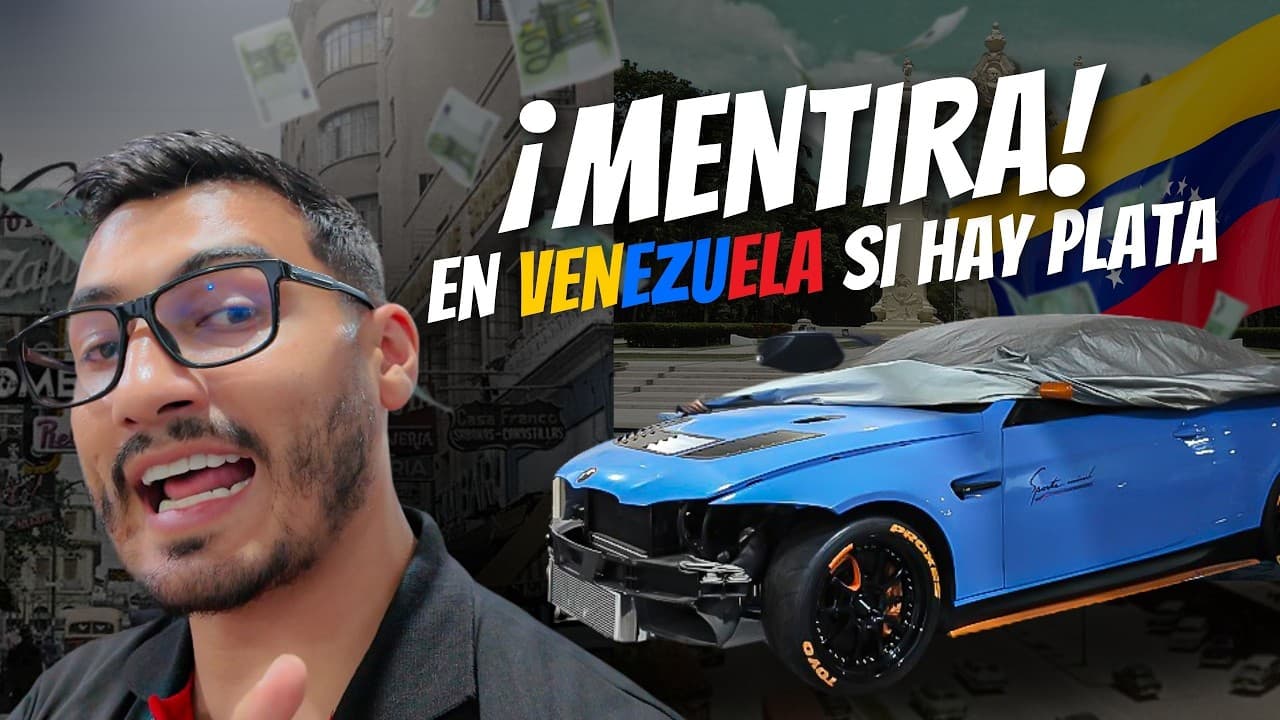 Mentira, en Venezuela sí hay plata